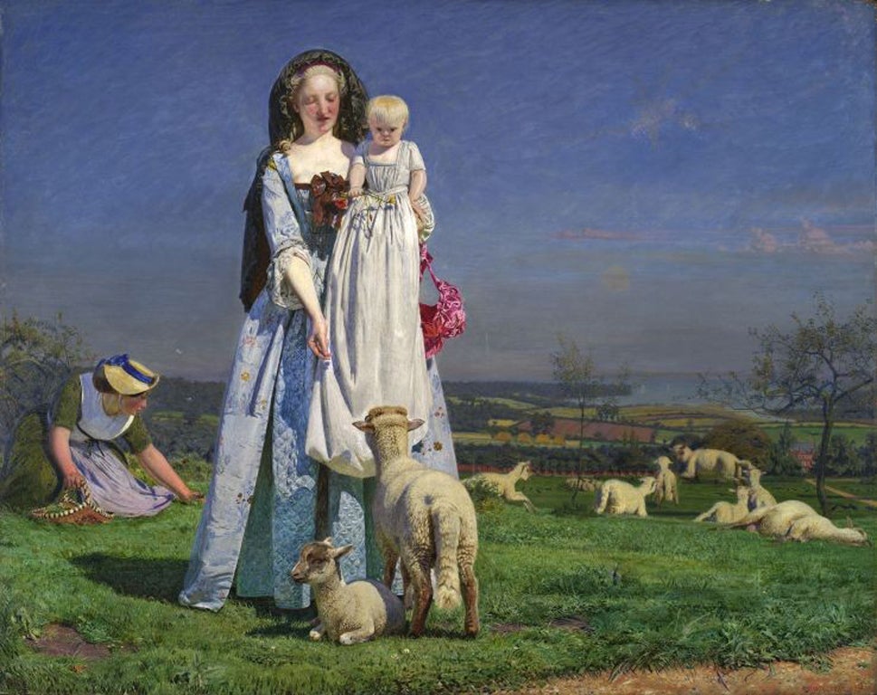 <p>'The Pretty Baa-Lambs' (1851) by Ford Madox Brown</p> 
<p>Courtesy Birmingham Museums</p>