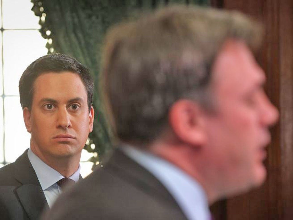 Ed Miliband has admitted to tensions with Ed Balls in the past