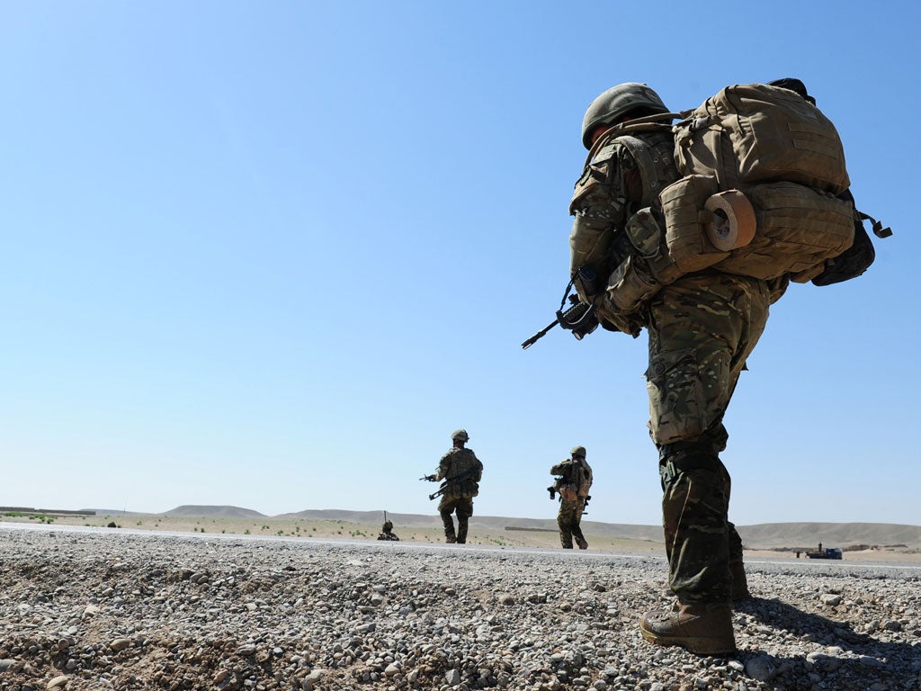 Coalition forces are to scale back operations with Afghan soldiers