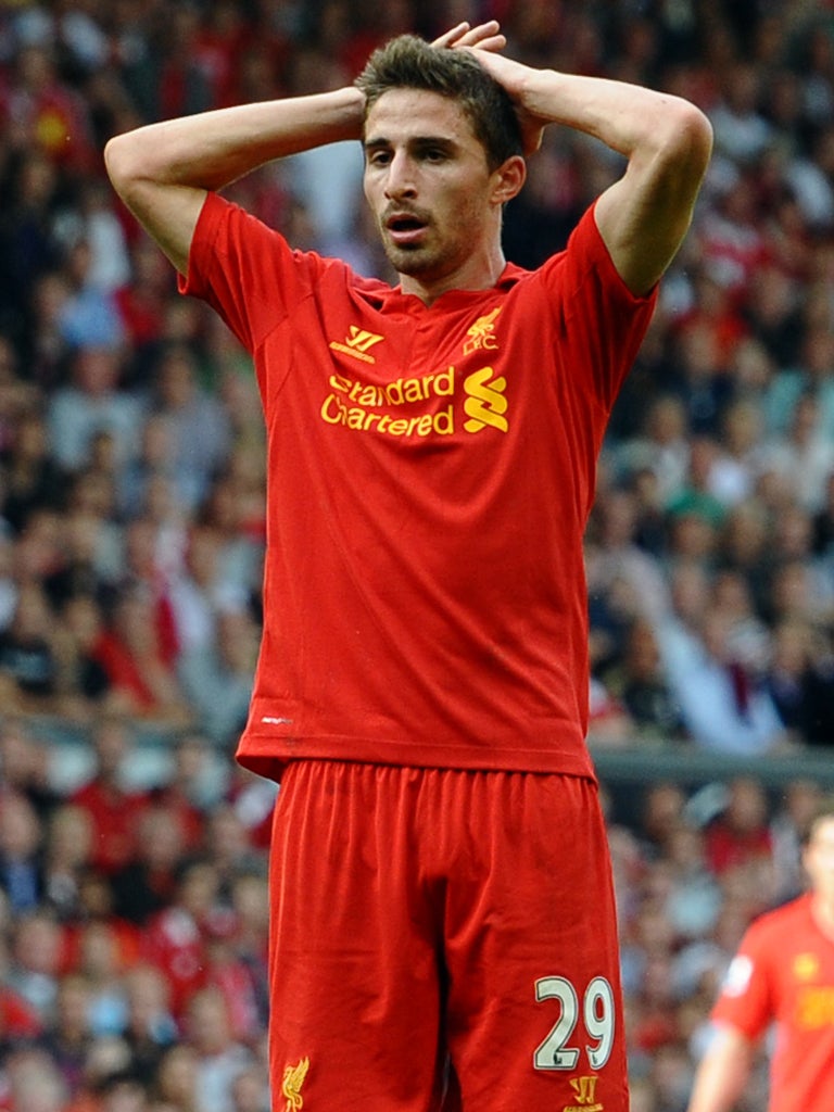 Fabio Borini : Looked extremely sharp and clever from start to finish; should
perhaps have scored with his early chance 8