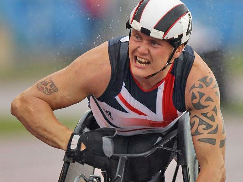 “Wiggins inspired me – wheelchair racing is like cycling with athletics rules”