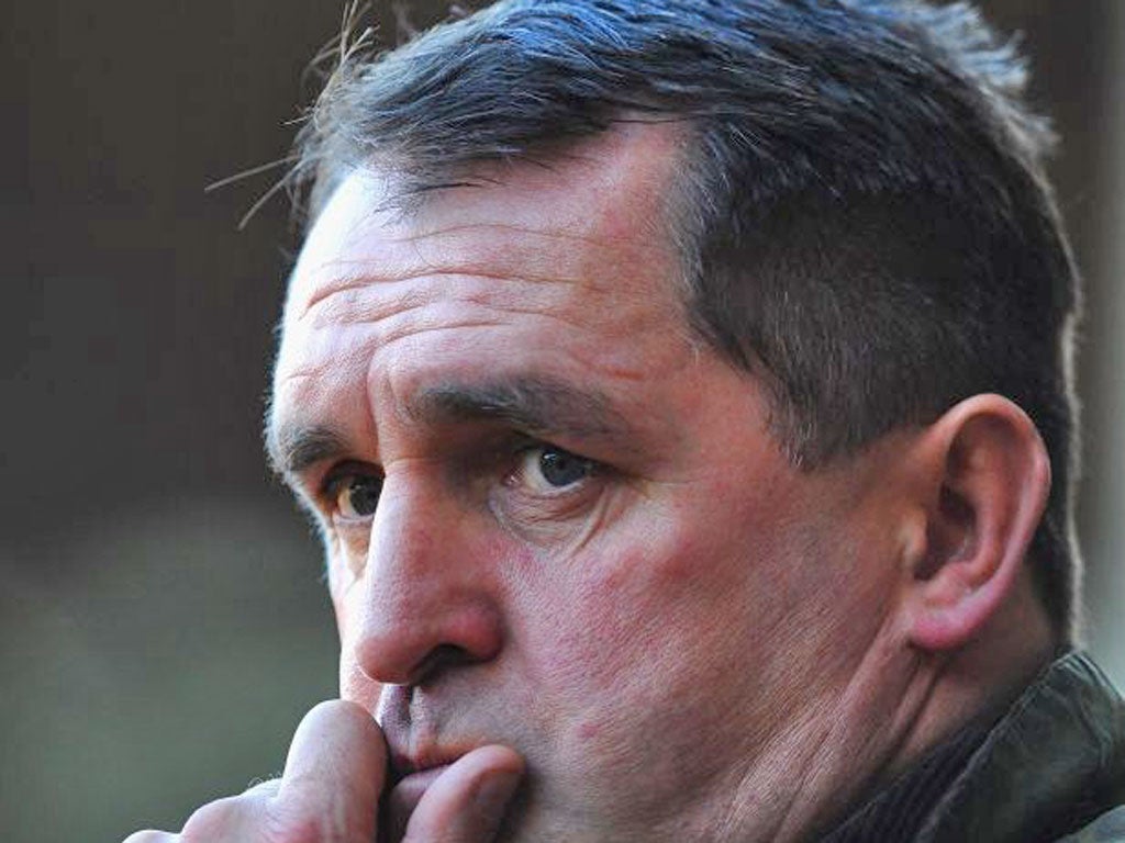 Martin Allen has thought better of his old fire-breathing style of
management – and Gillingham are firing