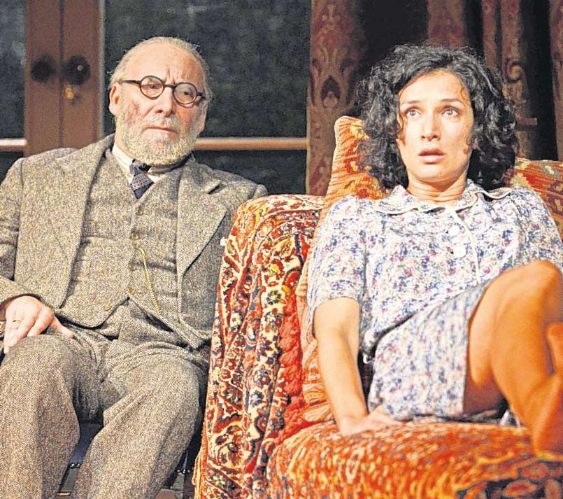 Compelling: 'Hysteria' with Anthony Sher as Sigmund Freud and India Varma as Jessica