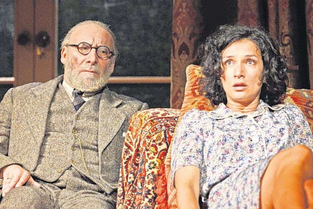 Compelling: 'Hysteria' with Anthony Sher as Sigmund Freud and India Varma as Jessica