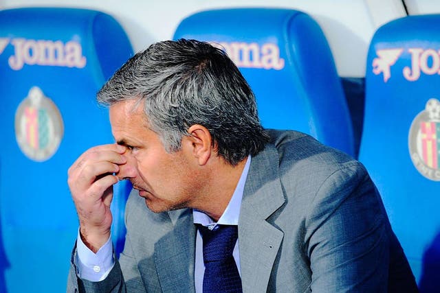 Real Madrid manager Jose Mourinho