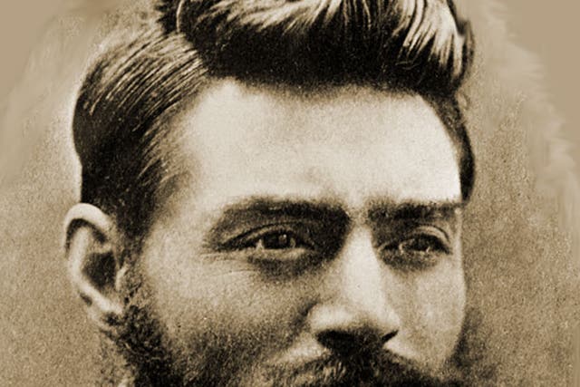 25-year-old Ned Kelly pictured the day before his execution