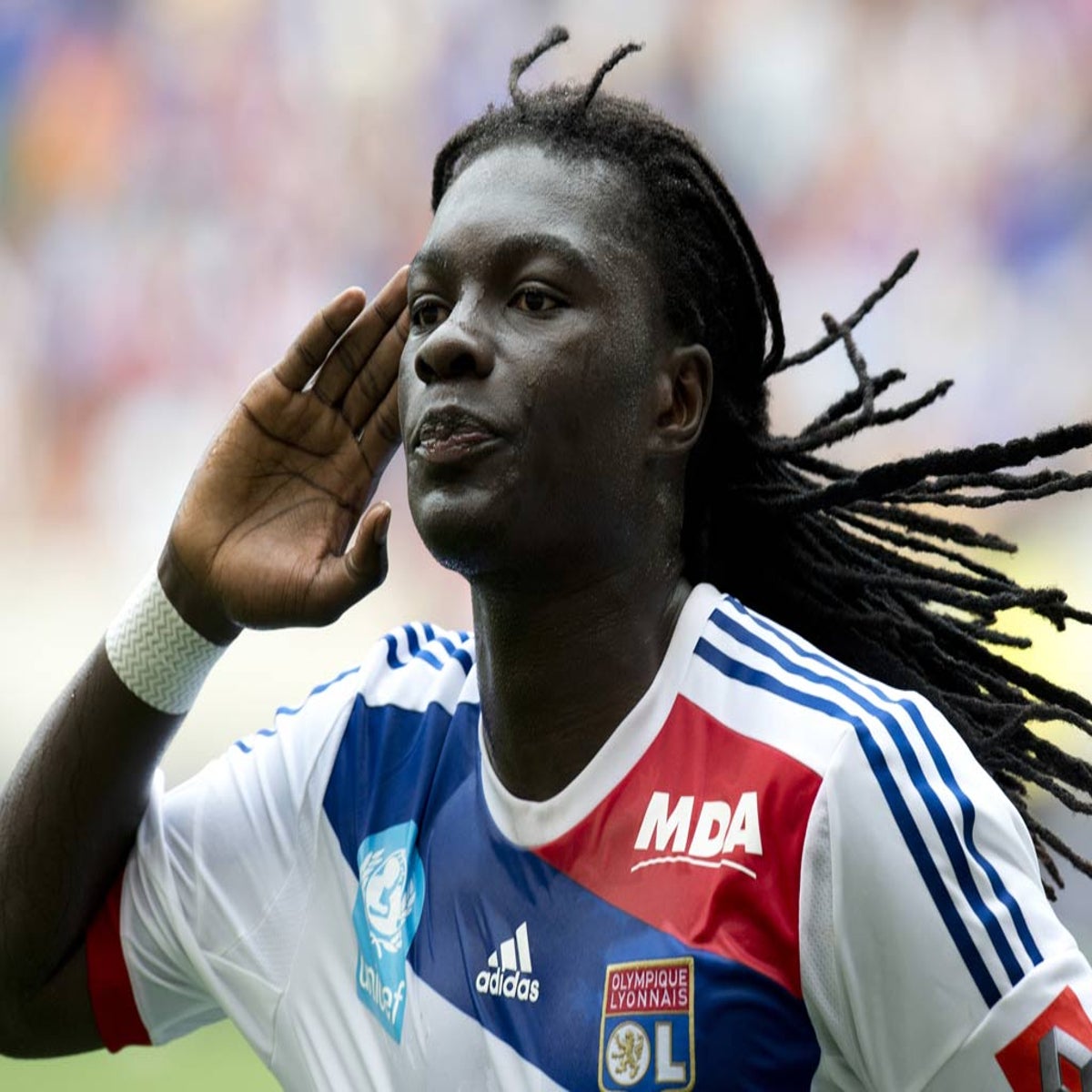Crampons Bafétimbi Gomis - Olympique Lyonnais 2010 - Portés - Collection