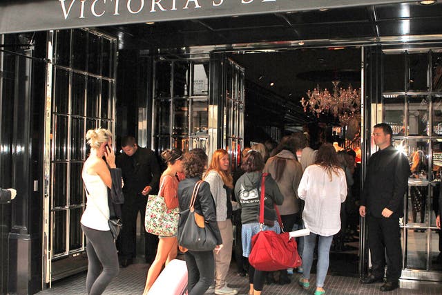 The new flagship Victoria's Secret store
