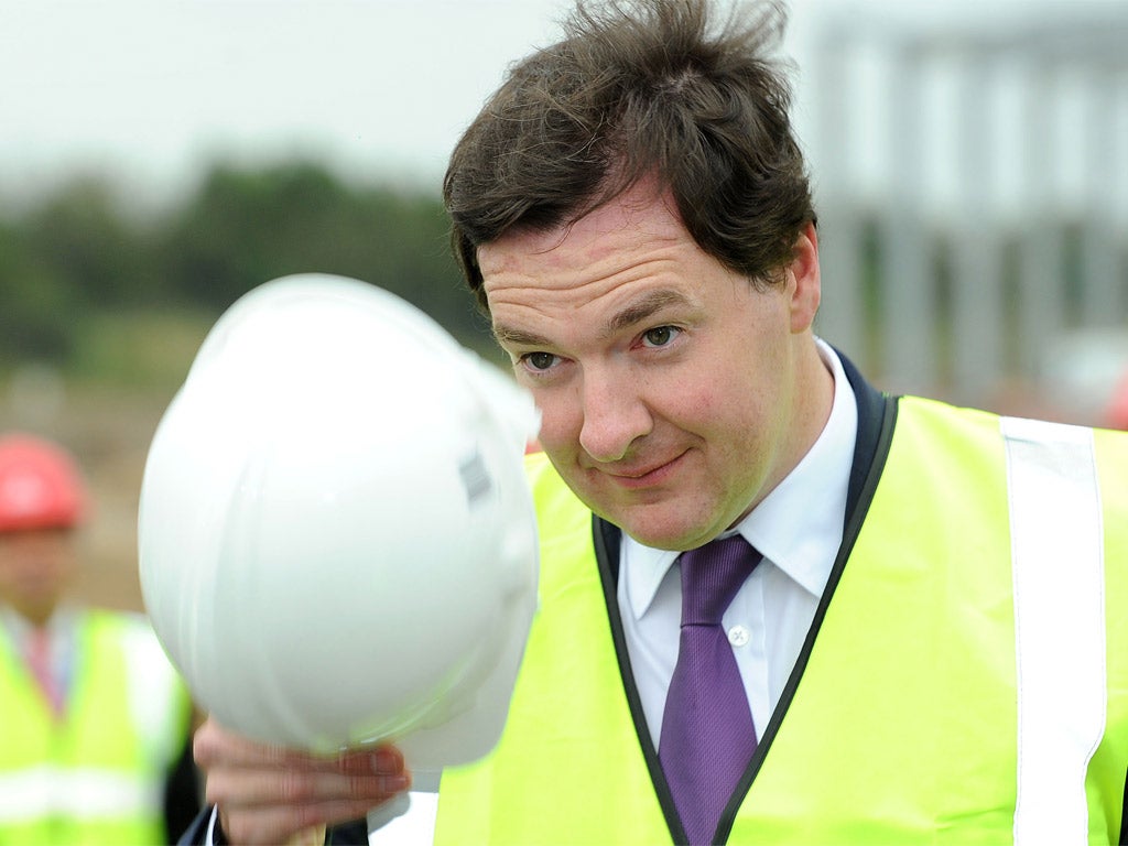 George Osborne w arned that the the country could not afford to wait years for new development
