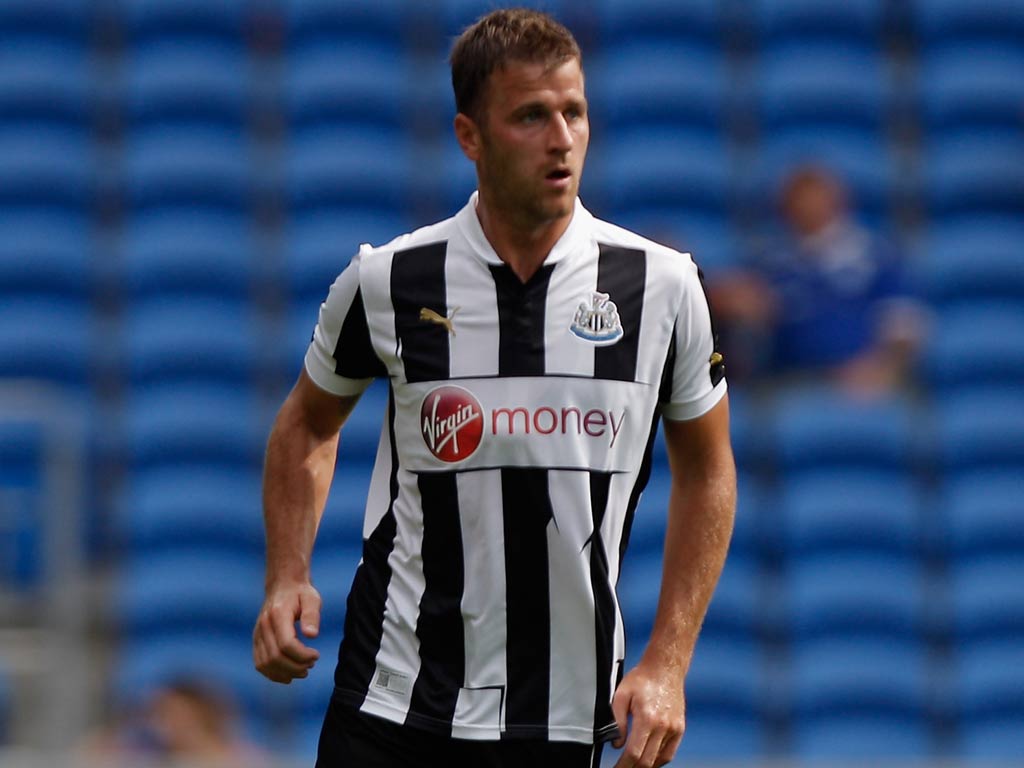 Ryan Taylor of Newcastle