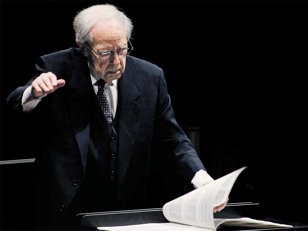 Time lord: Pierre Boulez conducting the Paris Orchestra