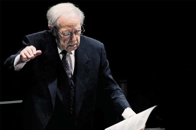 Time lord: Pierre Boulez conducting the Paris Orchestra