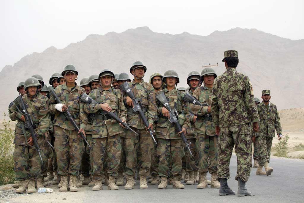 Warriors: Afghan National Army (ANA) battalion, in 2010