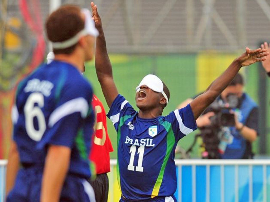 Jefinho scores for Brazil on their way to football gold in 2008