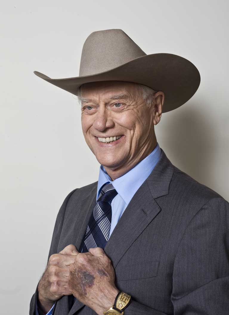 Hagman says: 'I did bring a lot to the role of JR. I'm from Texas in real life, see, and I have that state of mind. It’s a type of arrogance. You Brits used to have it; the arrogance of imperialism'
