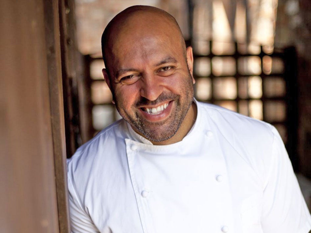Chef Sat Bains has a the first two Michelin stars in Nottingham