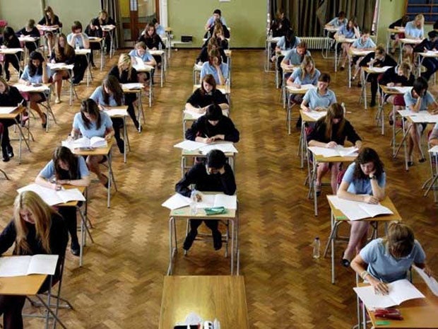 Thousands of pupils put in for their GCSE exams a year early are likely to get lower grades