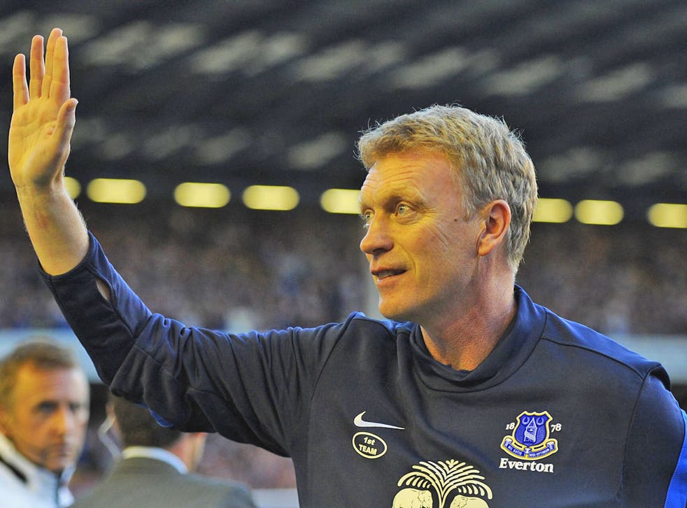 David Moyes has overachieved for more than a decade at
Everton
