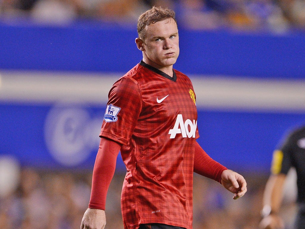Wayne Rooney is out for a month – time he needs to spend getting fit