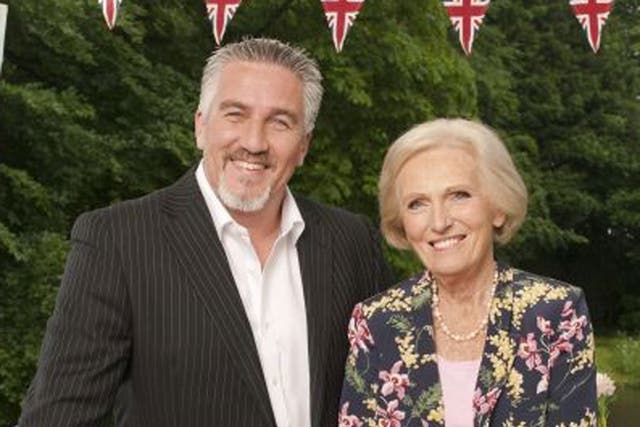 Bake Off judges Mary Berry and Paul Hollywood 