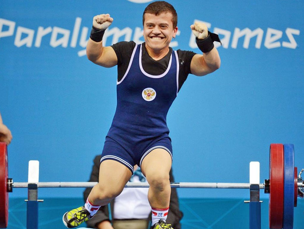 Celebration, not consolation: Young spectators at yesterday’s events were given a new perspective on disabled sport, in both its joys and its pains