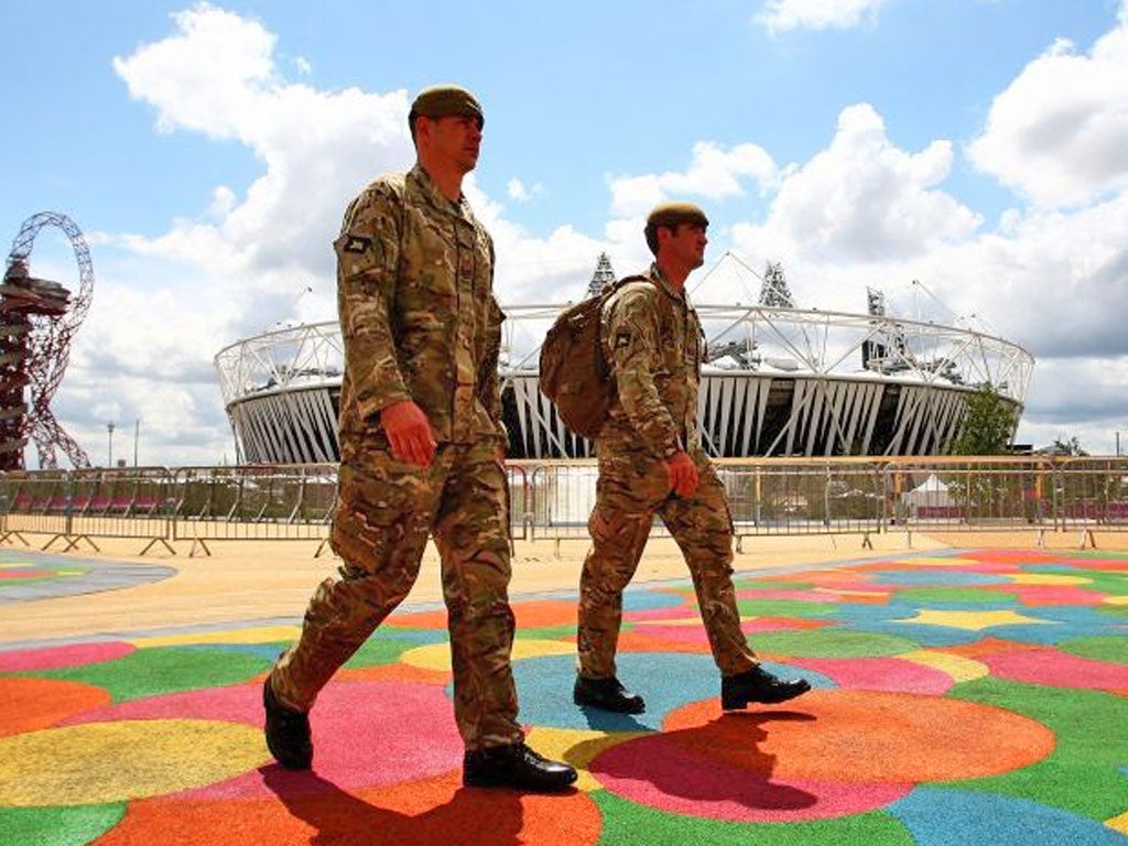 G4S needed help from the Army to police Olympic events