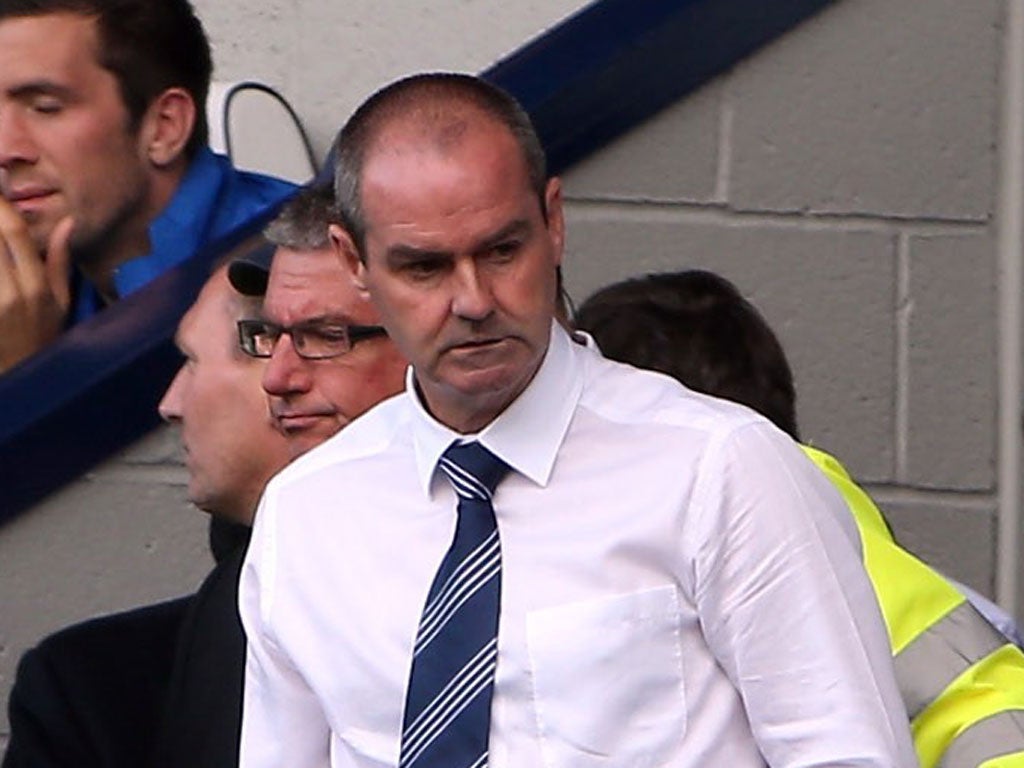 Steve Clarke: The rookie manager has led West Brom to their best start for 34 years