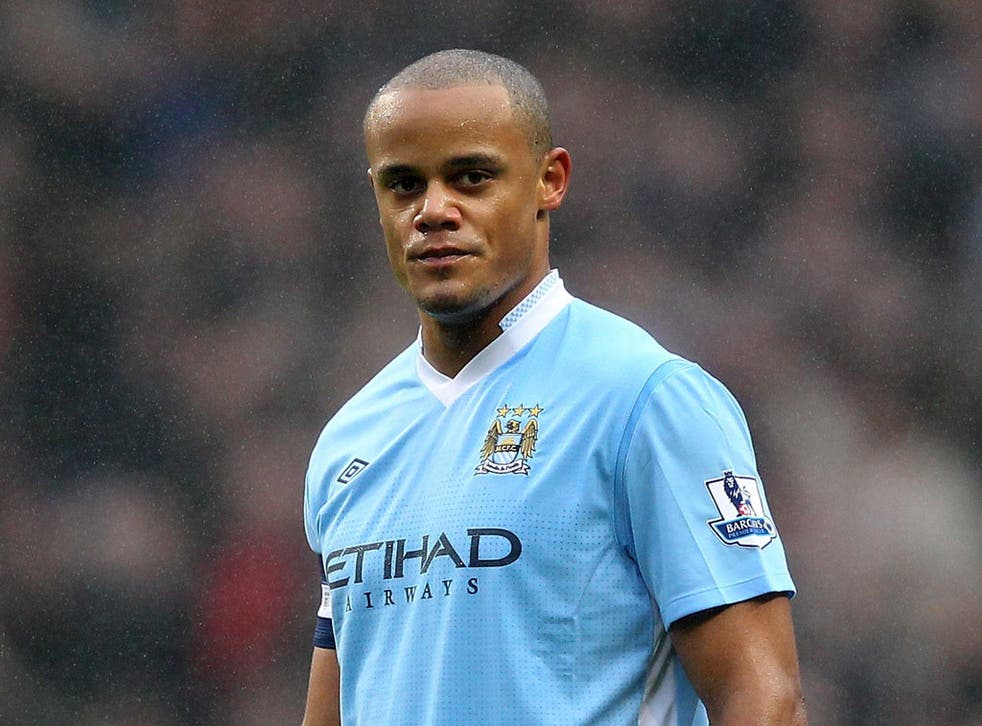 Vincent Kompany: The Manchester City captain defended his
team's start to the season