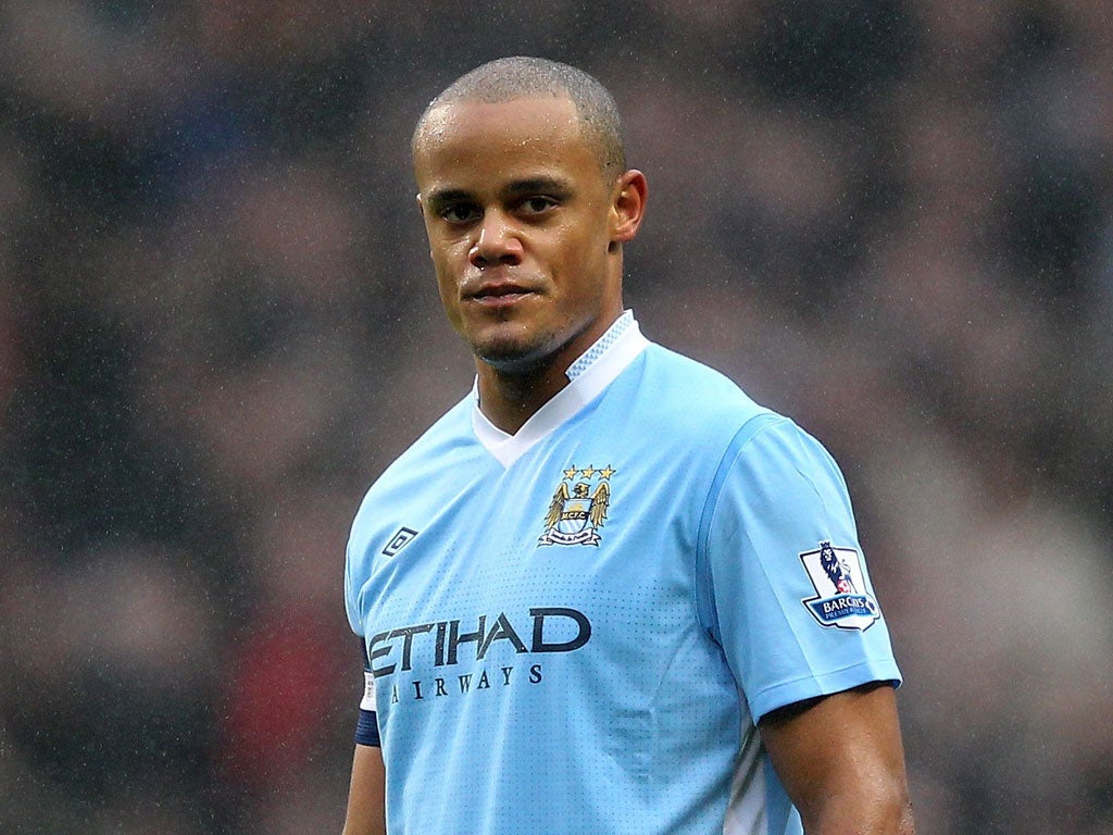 Manchester City captain Vincent Kompany ready for trip to Wigan  The Independent  The Independent