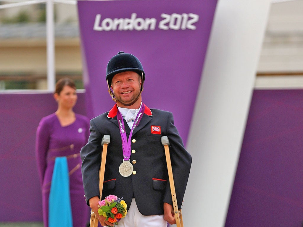 Winner of nine Paralympic golds, Great Britain's Lee Pearson