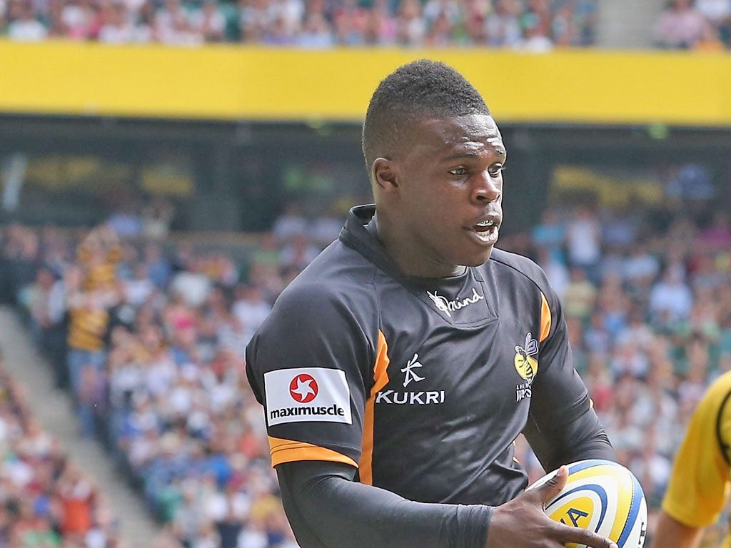 Christian Wade: The Wasps winger scored two tries but ended up on the losing side