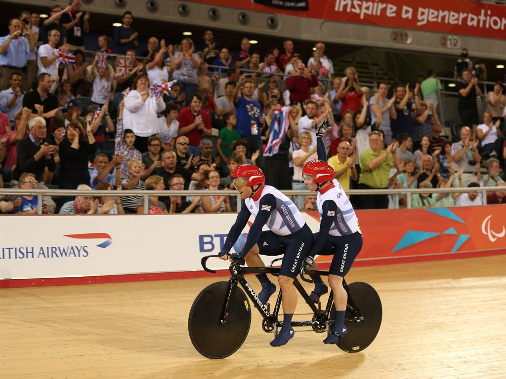 Anthony Kappes and Craig Maclean enjoy their golden moment