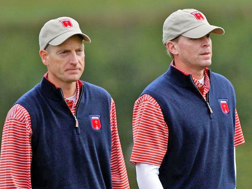 Furyk and Stricker could be Love’s choice, to give the US team’s three rookies support