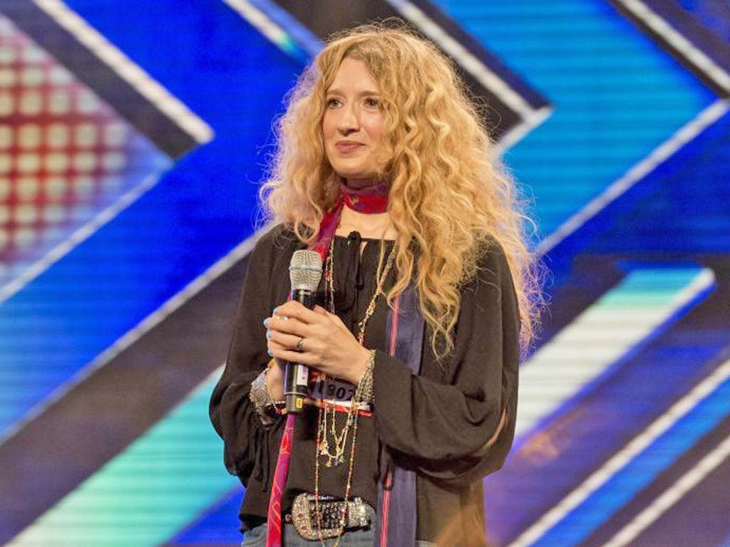 Melanie Masson’s X Factor audition on Saturday was the show's big star after singing Janis Joplin’s “Cry Baby”