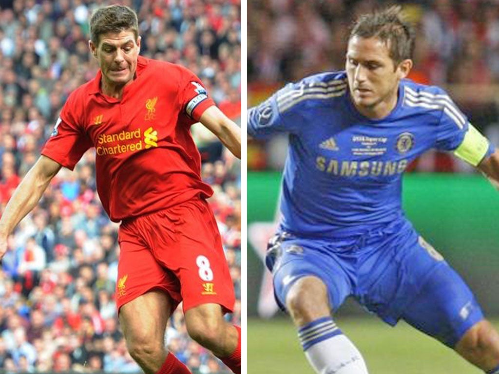 England's manager, Roy Hodgson, insists that Steven Gerrard (left) and Frank Lampard can play together in the midfield