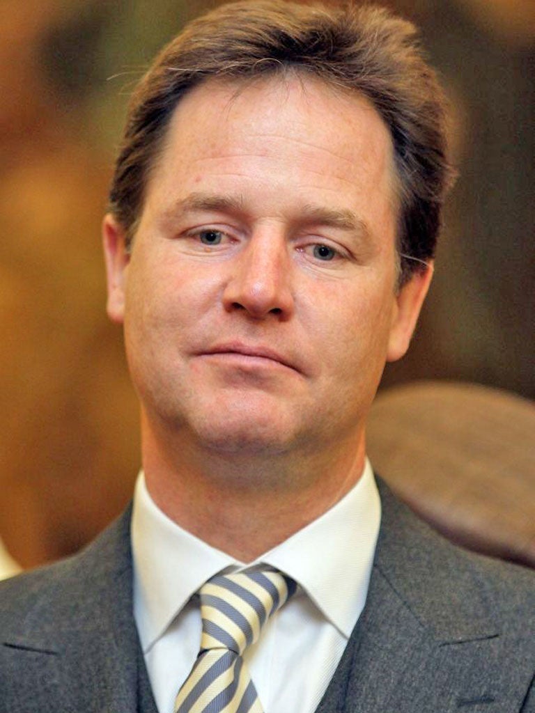 The Lib Dems would have only 23 MPs left if Nick Clegg leads them
into the 2015 general election