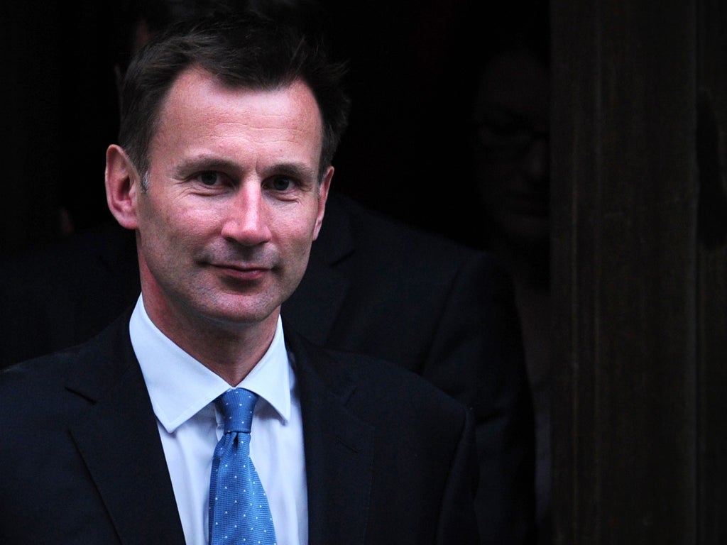 Jeremy Hunt believes the abortion limit should be cut to 12 weeks - half the present maximum