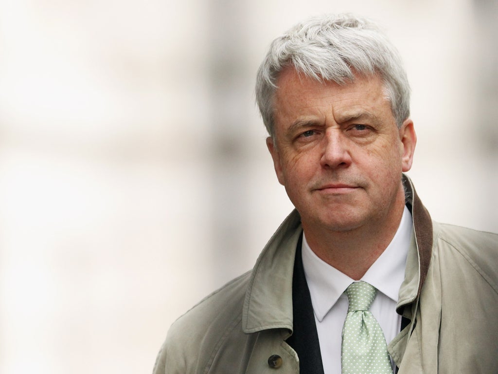 Andrew Lansley was moved from Health Secretary to Commons leader