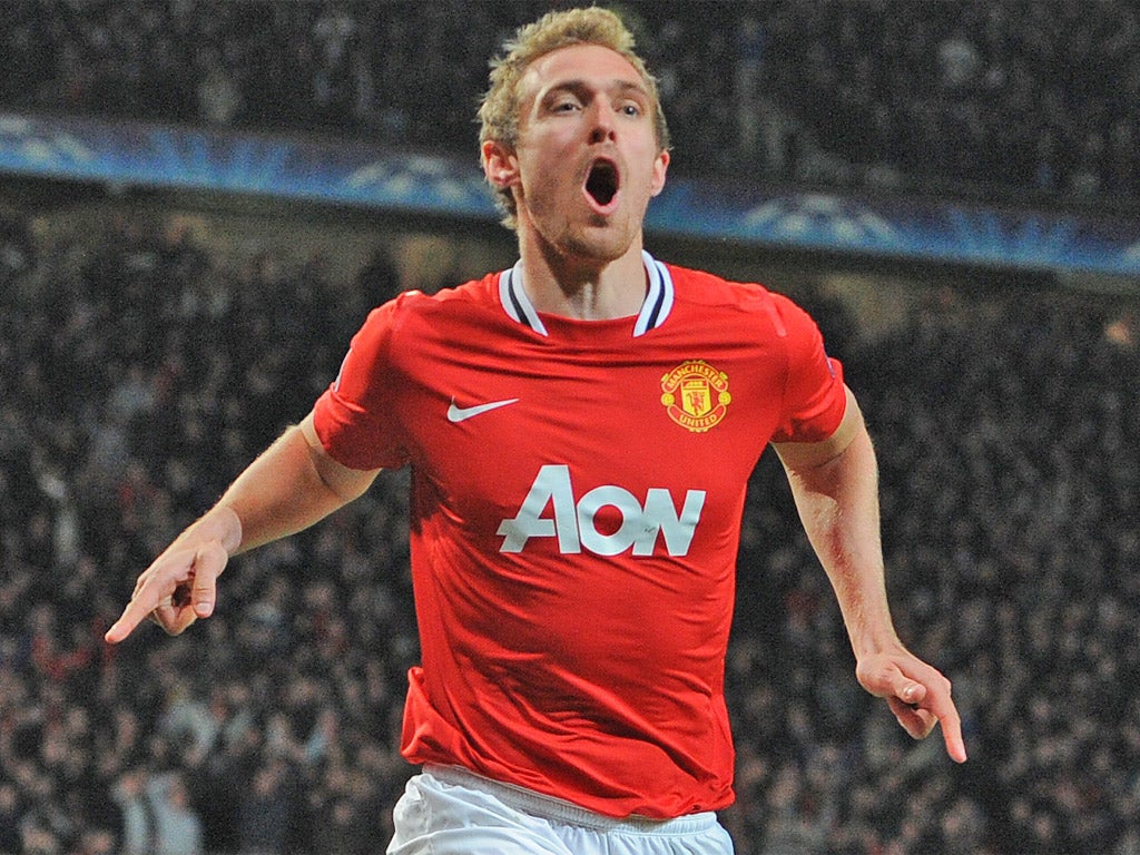 Darren Fletcher has not played for United since last November