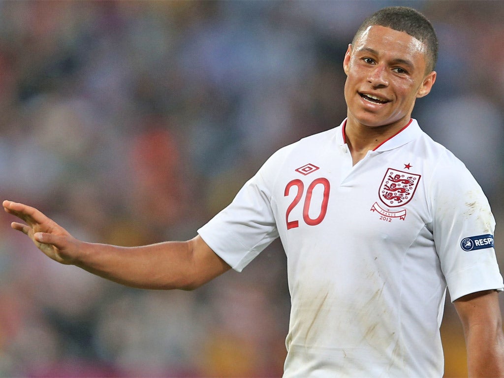 Alex Oxlade-Chamberlain made the Euro 2012 squad despite being uncapped