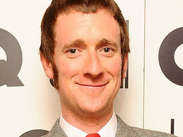 Bradley Wiggins accepted the Lifetime Achievement award at the ceremony last night