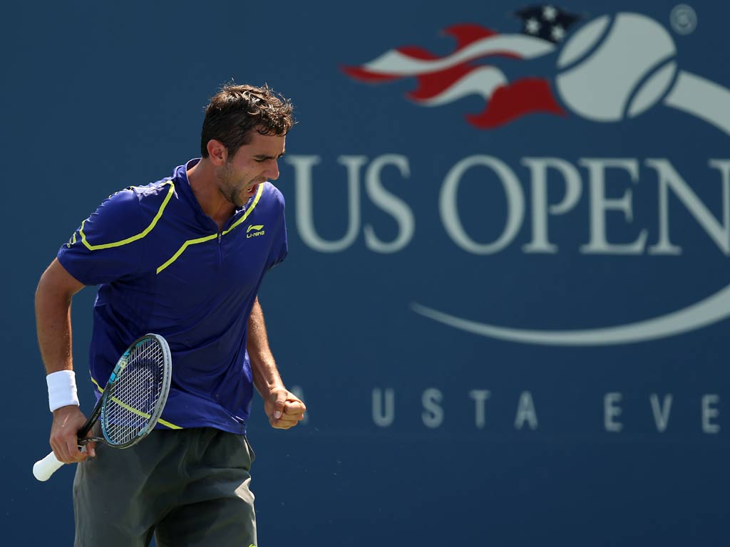 Marin Cilic at the US Open