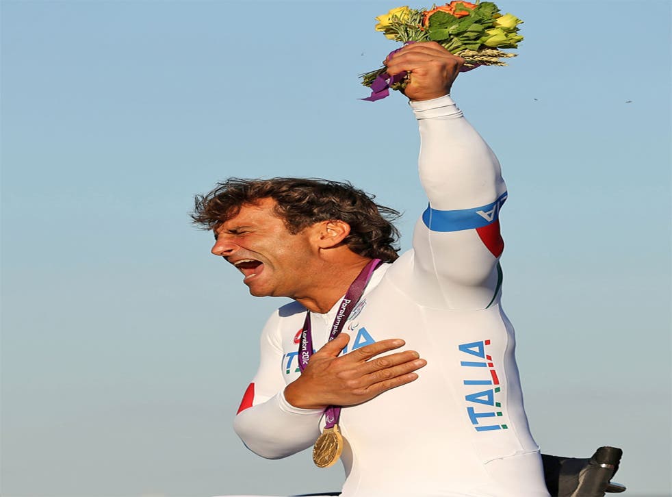 Alex Zanardi sped to victory despite being two decades older than most of his competitors
