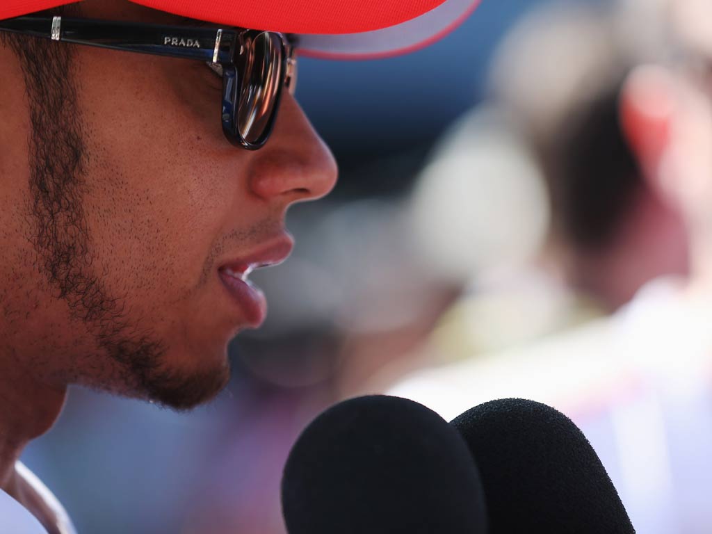 Lewis Hamilton in Monza