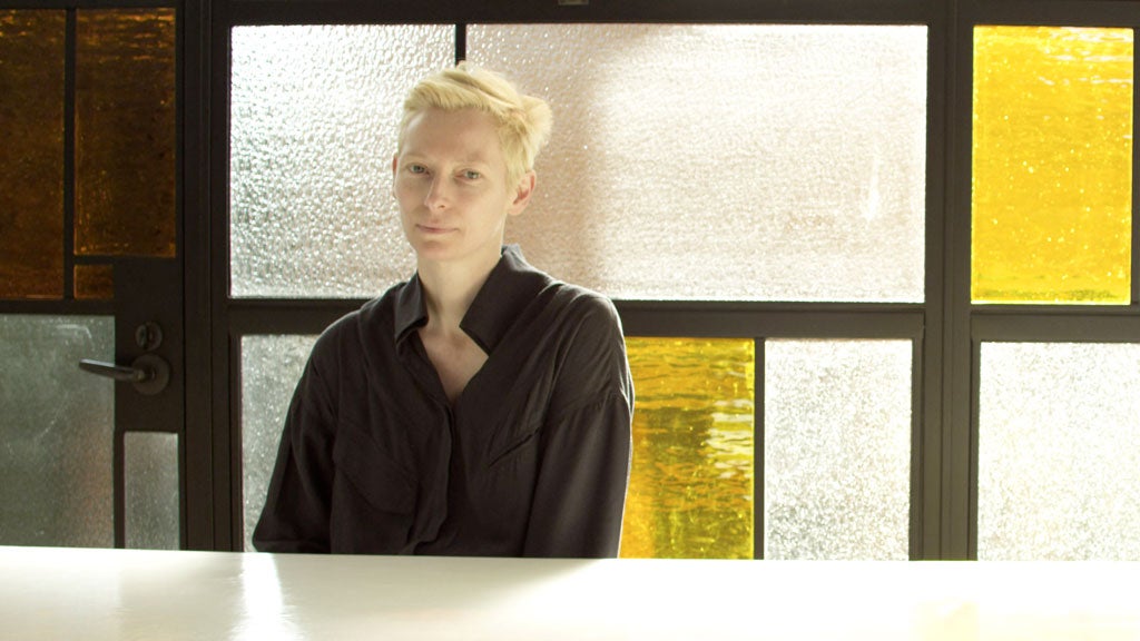 International appeal: Tilda Swinton, who appears in 'The Source' by Californian artist Doug Aitken