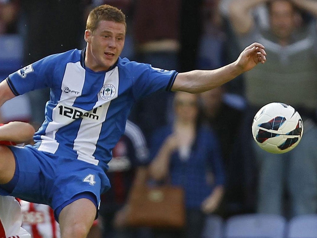 James McCarthy: The 21-year-old has played more than 80 games for Wigan in the Premier League