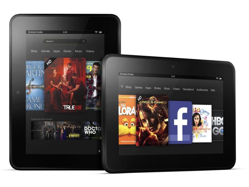 The new Kindle Fire HD tablets