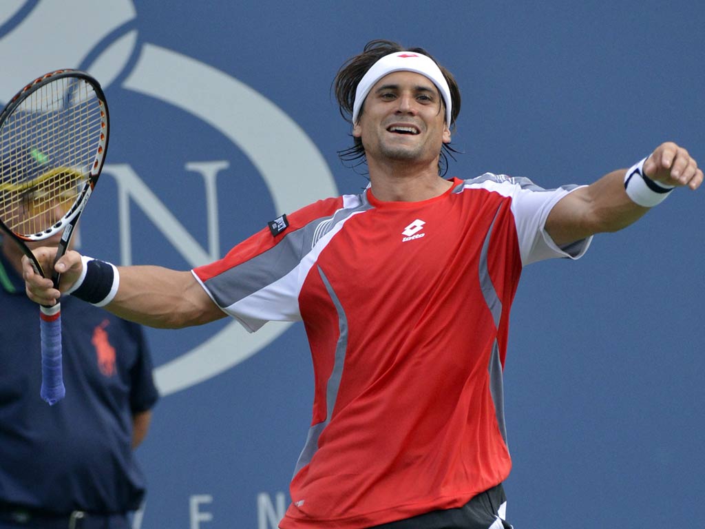 David Ferrer at the US Open