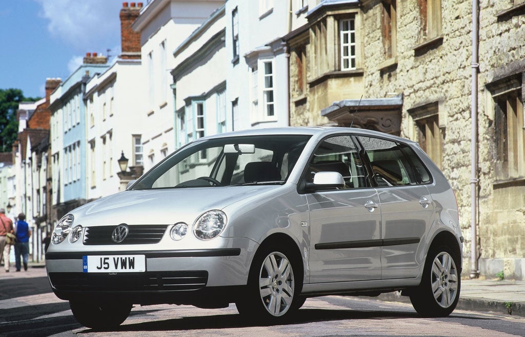Toby needs to go for models built from late 2001, such as the VW Polo Mark 4