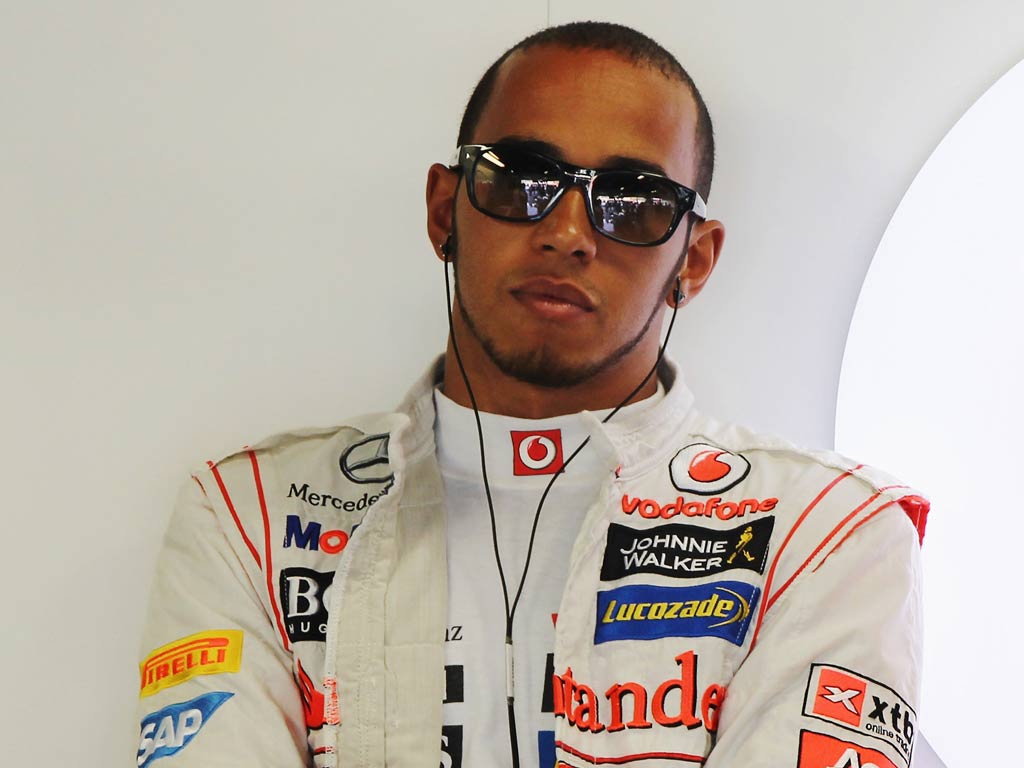 McLaren driver Lewis Hamilton